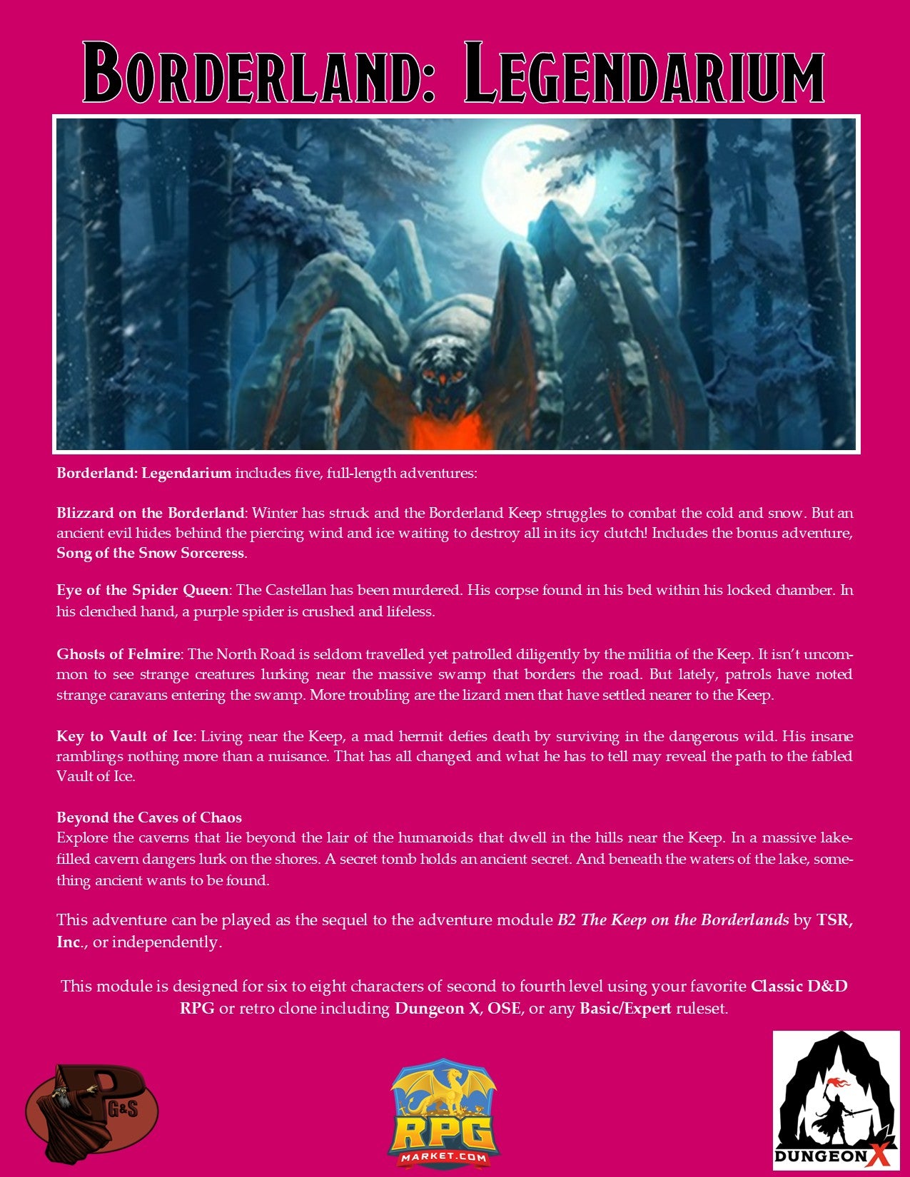 B2 Borderland Legendarium