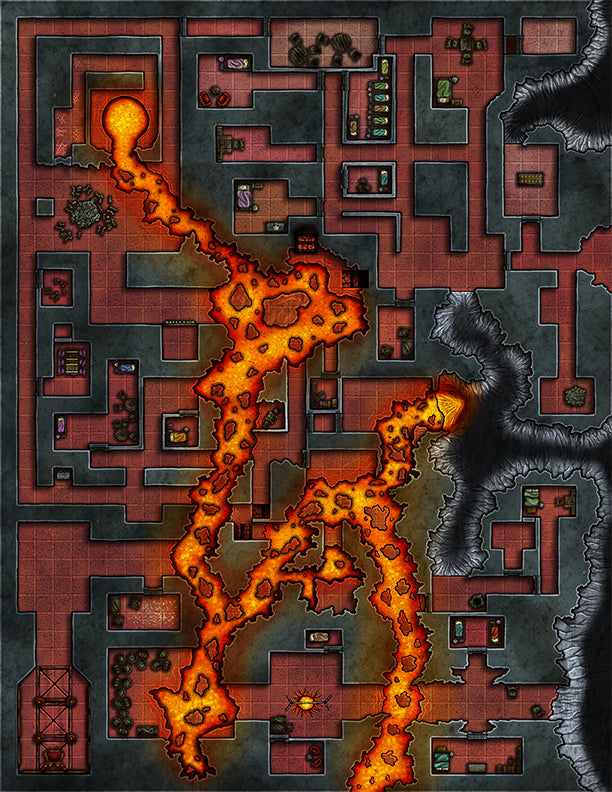 Endless Encounters: Dungeons Map Asset Pack